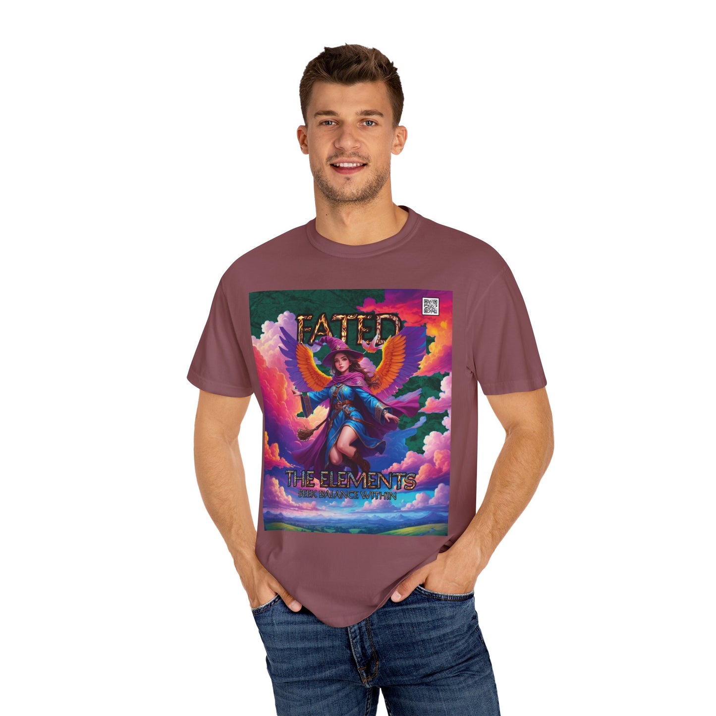 The Wizard - Earth - Fate and Magic - Unisex T-shirt