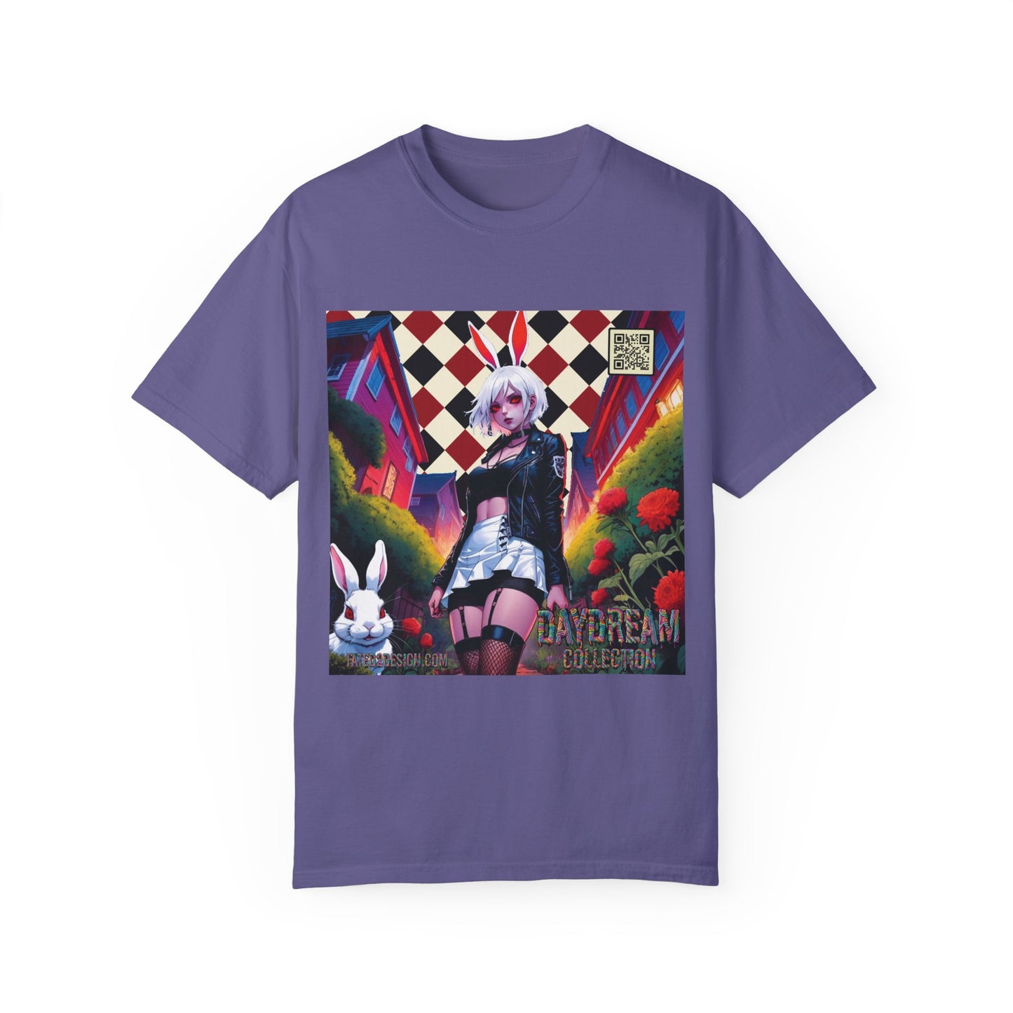 Black and Red V2 Checkered The Daydream Collection - Unisex T-shirt