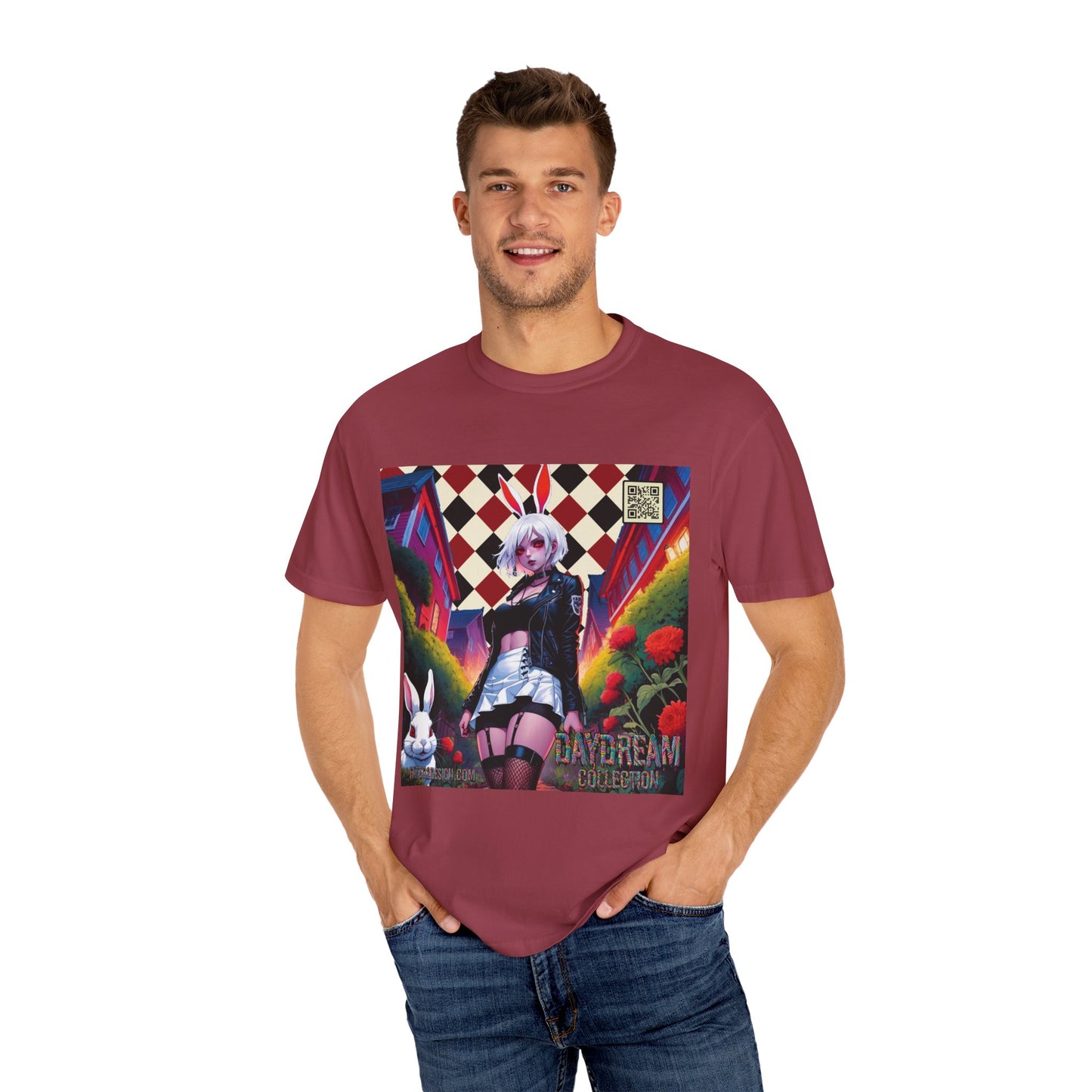 Black and Red V2 Checkered The Daydream Collection - Unisex T-shirt
