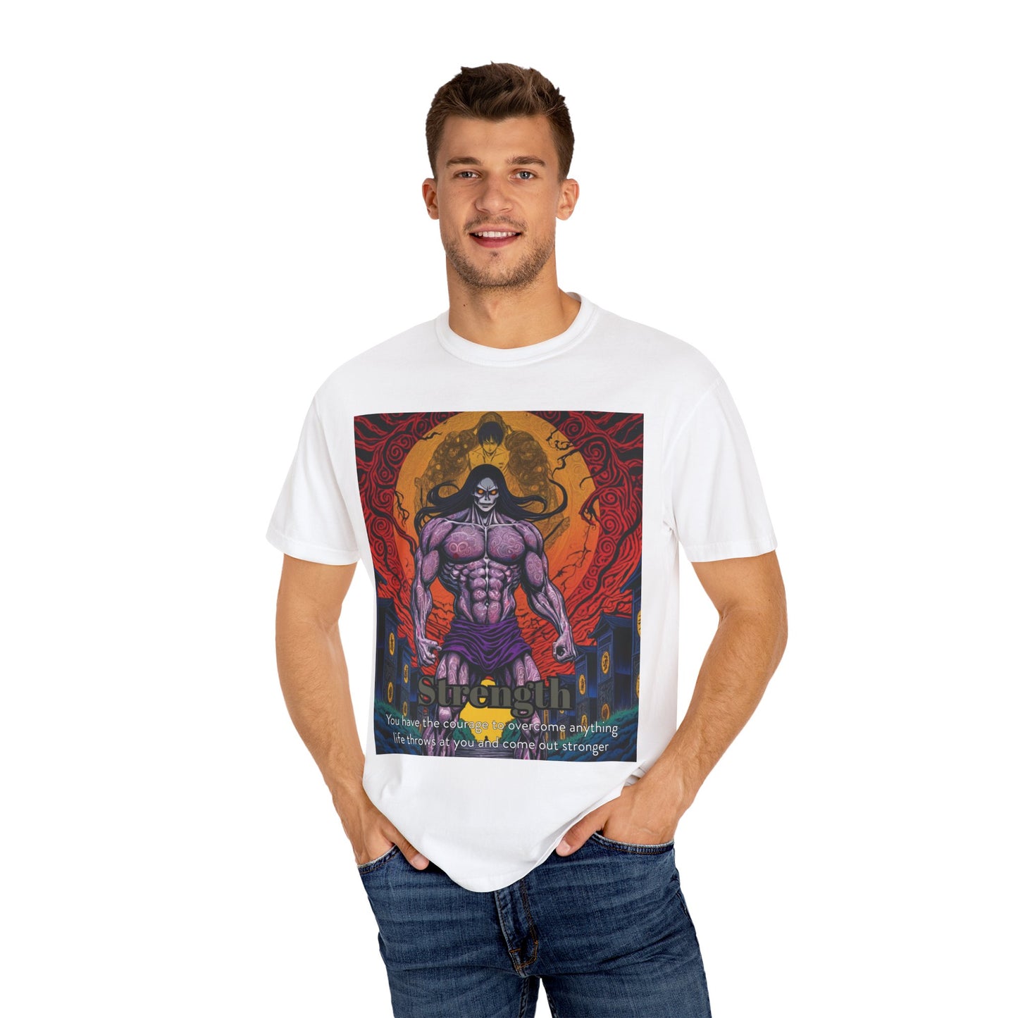Strength Major Arcana - Poster - Unisex T-shirt