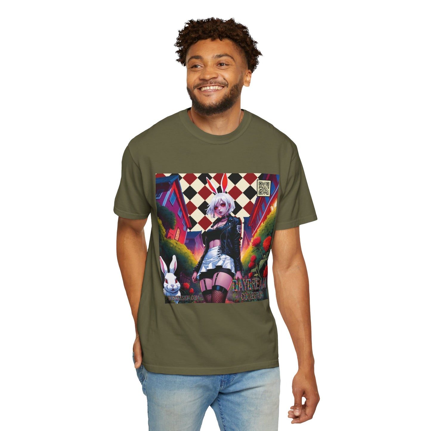 Black and Red V2 Checkered The Daydream Collection - Unisex T-shirt