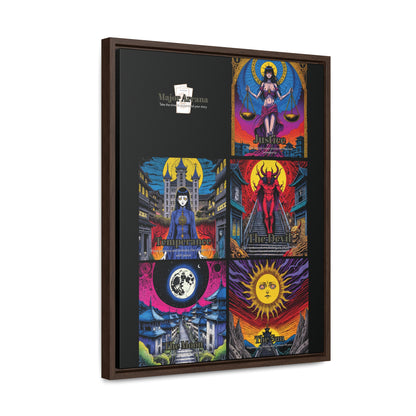Major Arcana 3 of 4 - Framed Wall Art