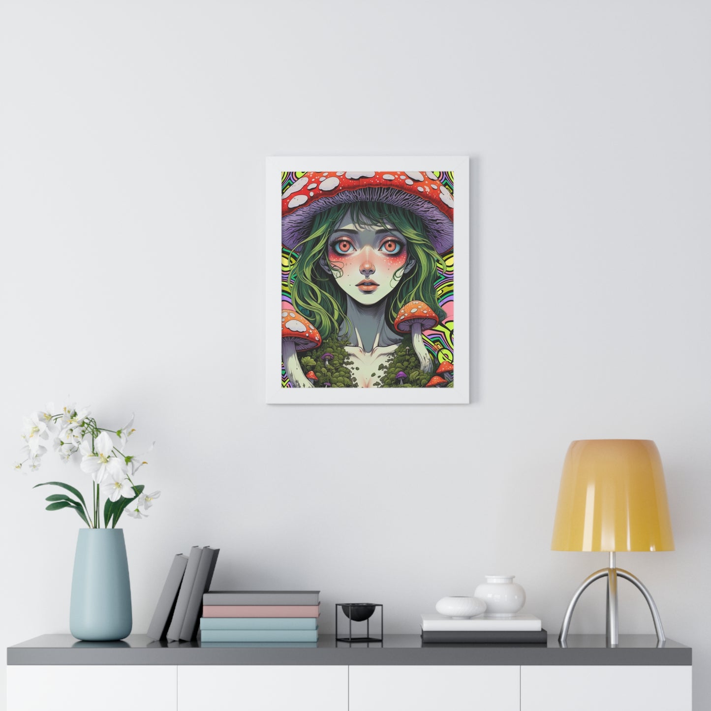 One With Nature - Framed Vertical Poster