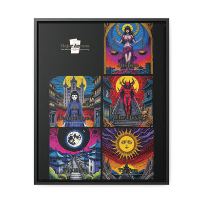Major Arcana 3 of 4 - Framed Wall Art