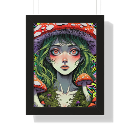 One With Nature - Framed Vertical Poster