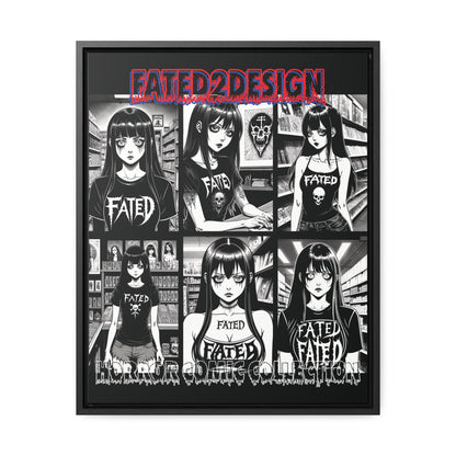 Horror Comic Collection Framed Wall Art