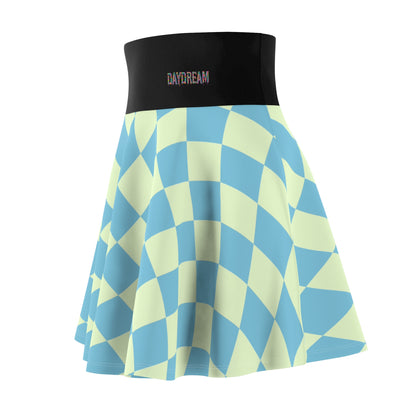 Light Blue Daydream Alice Women's Skater Skirt