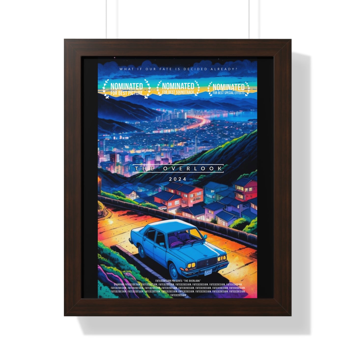 The Overlook What If Framed Vertical Poster