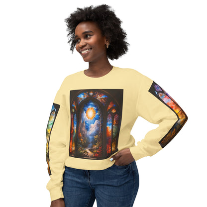Prosperity - Divine Tragedy - Unisex Lightweight Crewneck Sweatshirt