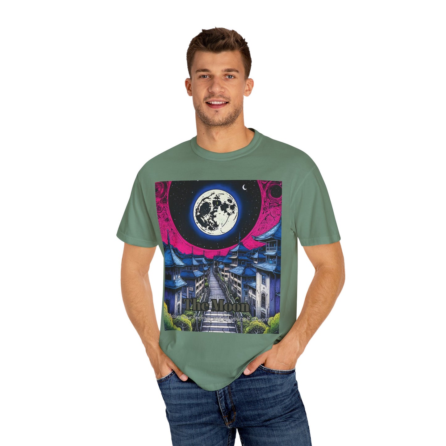 The Moon Major Arcana - Poster - Unisex T-shirt
