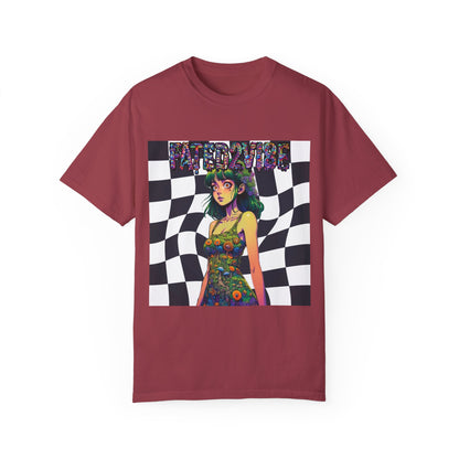 Fated2VIBE Checkered Print V2 - Unisex T-shirt