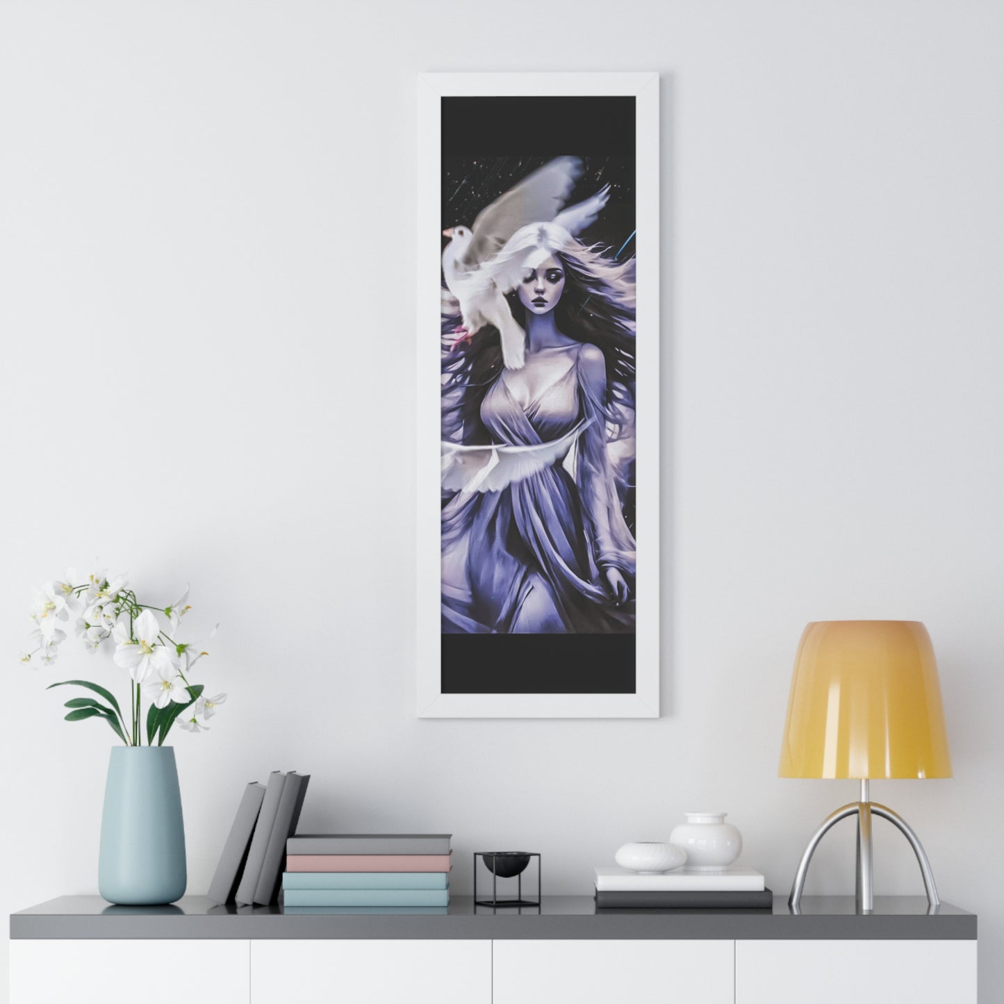 Elegance - Framed Vertical Poster