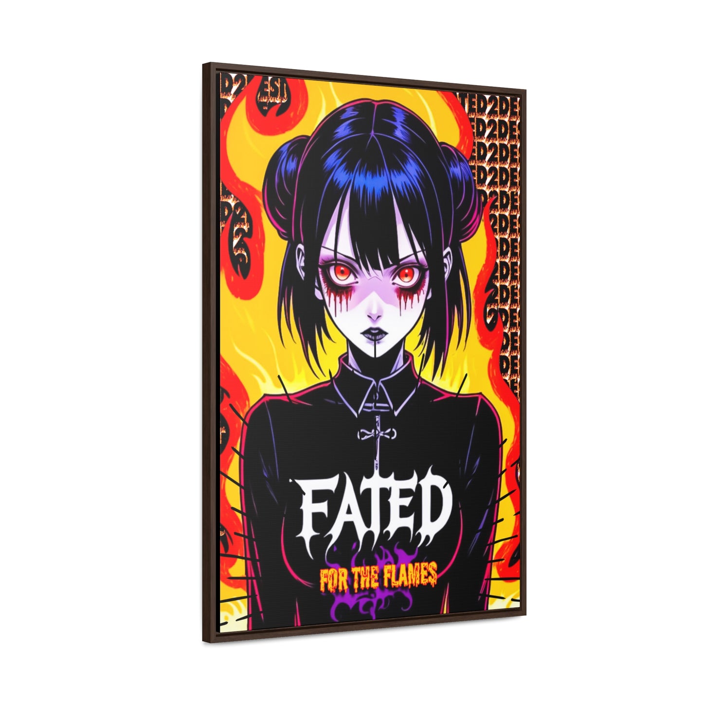 Fated For The Flames Framed Wall Art