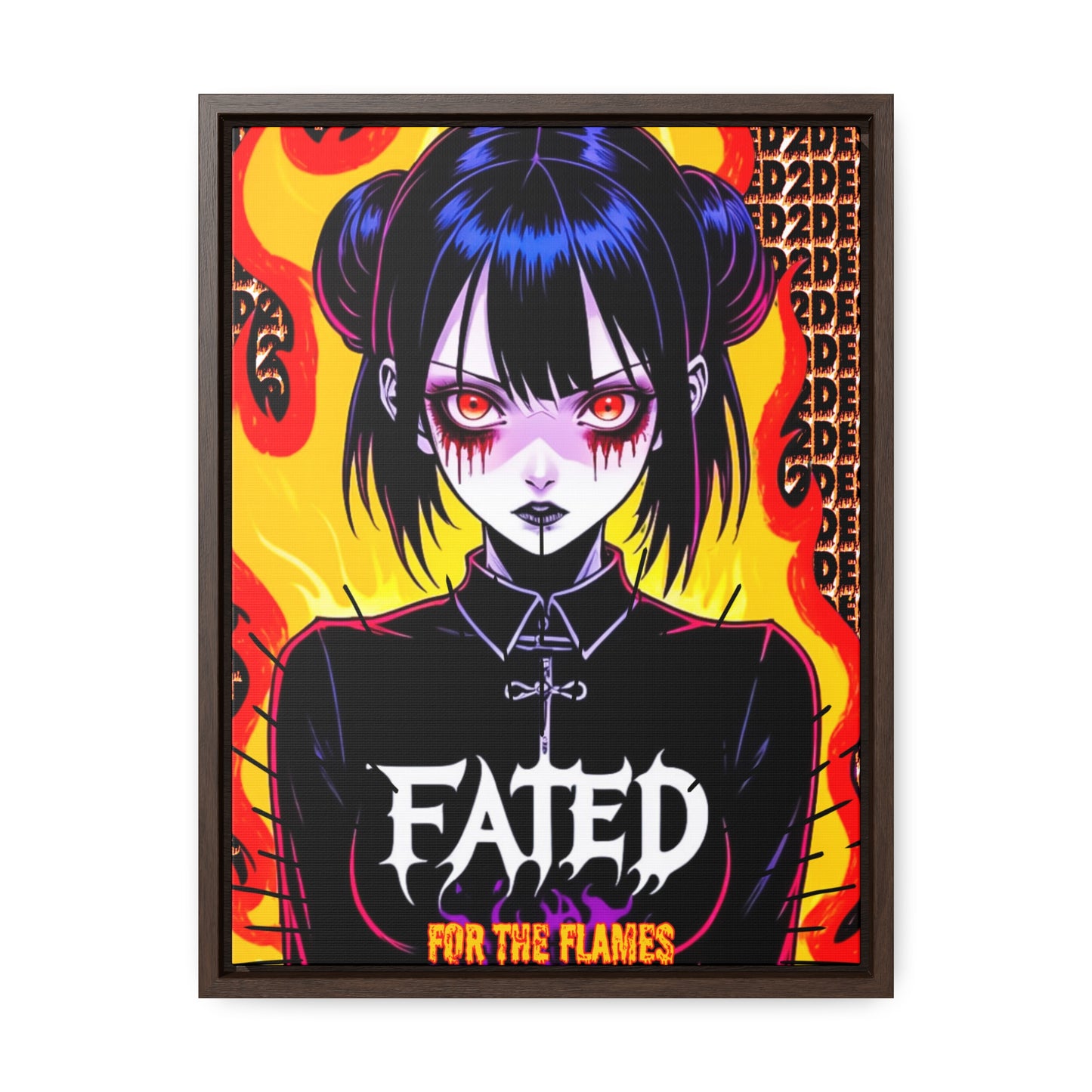 Fated For The Flames Framed Wall Art