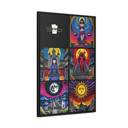 Major Arcana 3 of 4 - Framed Wall Art