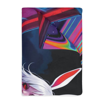Far Out The Hare - Daydream - Double Sided Print Artwork Microfiber Blanket