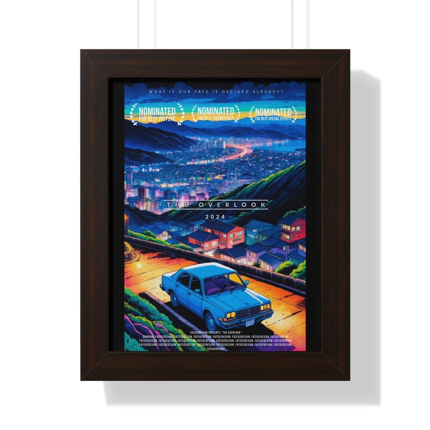 The Overlook What If Framed Vertical Poster