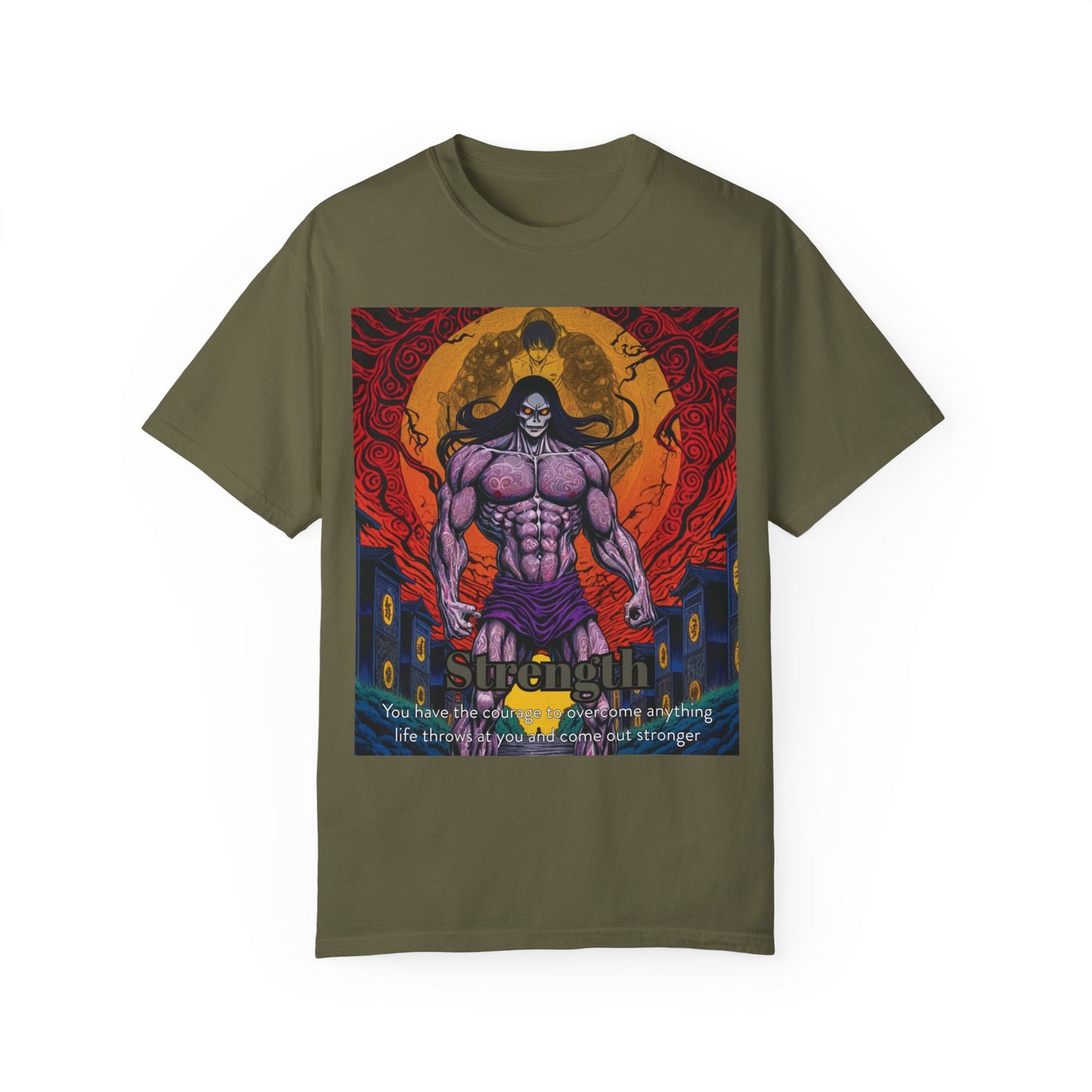 Strength Major Arcana - Poster - Unisex T-shirt