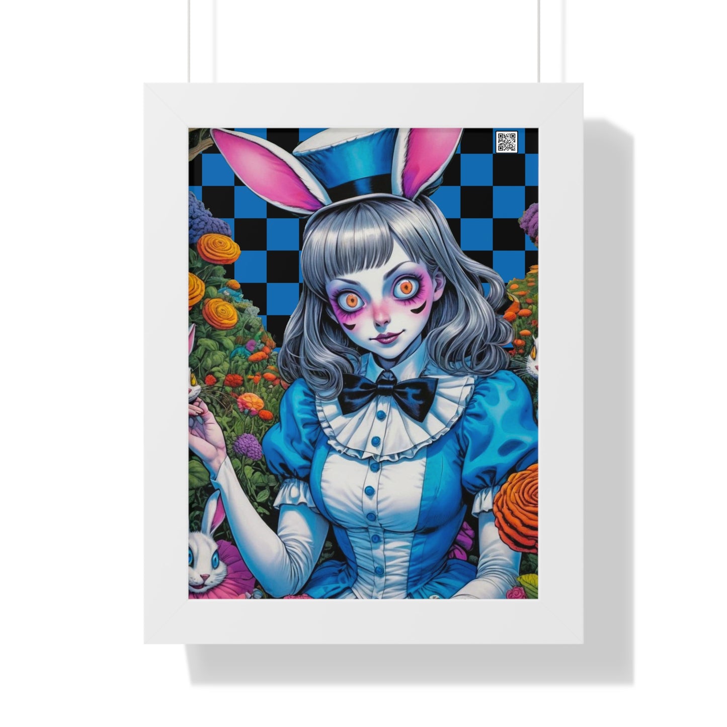 Alice Daydream V2 - Framed Vertical Poster