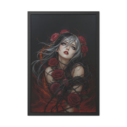 Roses - Ephemeral Love Framed Poster - Fated Art Print