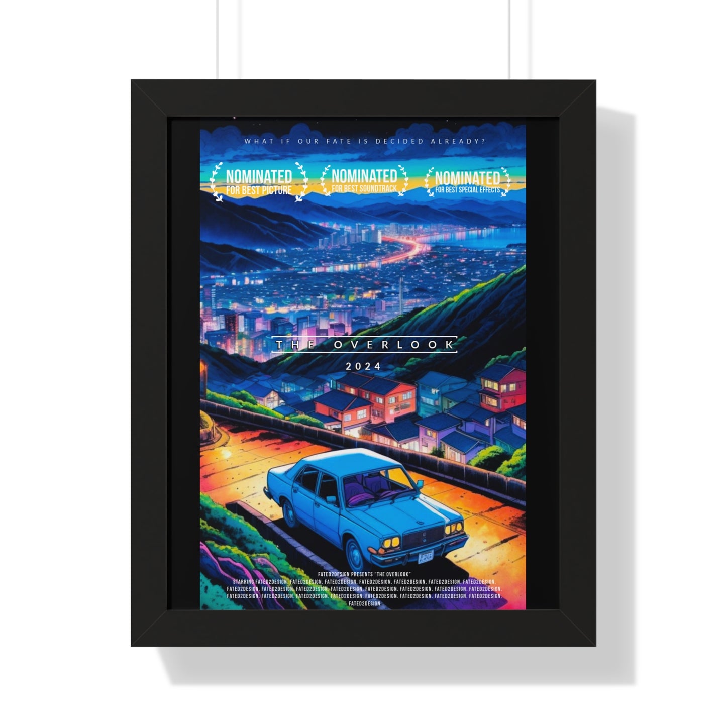 The Overlook What If Framed Vertical Poster