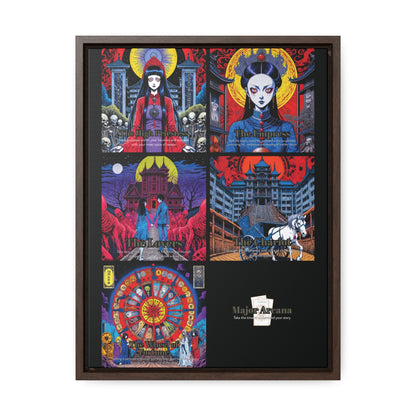 Major Arcana 2 of 4 - Framed Wall Art