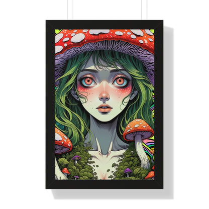 One With Nature - Framed Vertical Poster