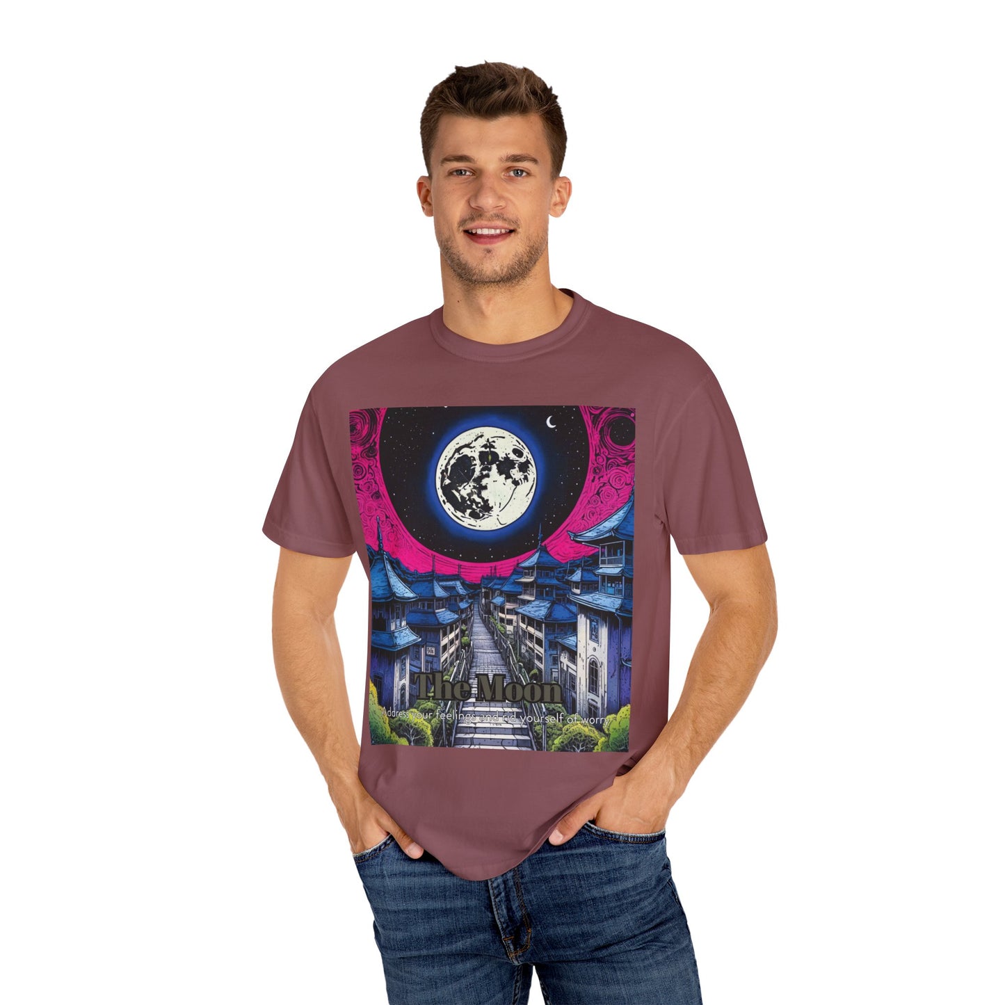 The Moon Major Arcana - Poster - Unisex T-shirt