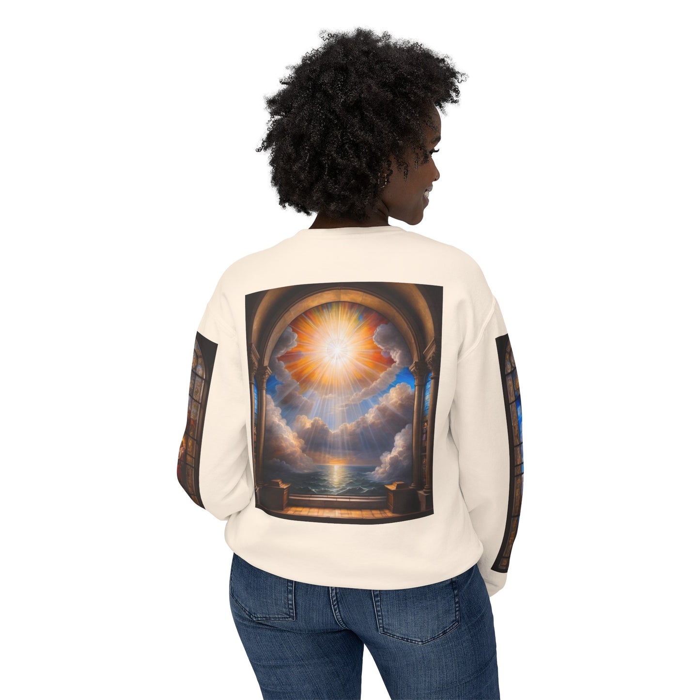 Virtue - Divine Tragedy - Unisex Lightweight Crewneck Sweatshirt