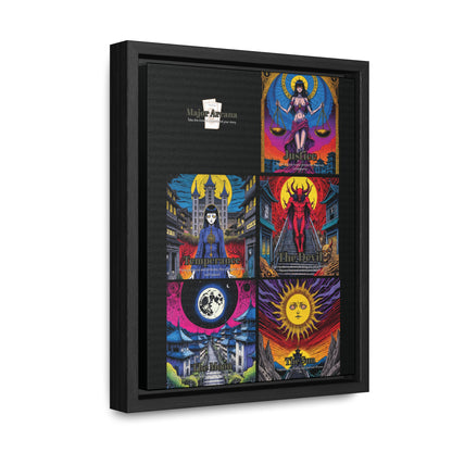 Major Arcana 3 of 4 - Framed Wall Art