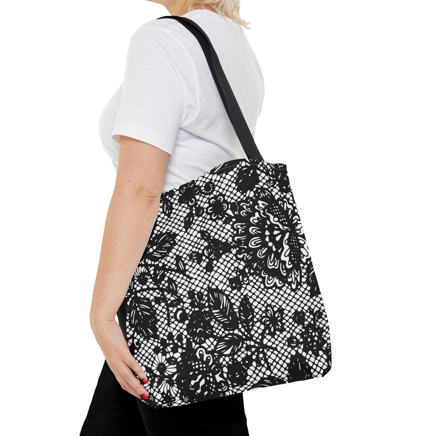 Just Flower Lace Tote Bag