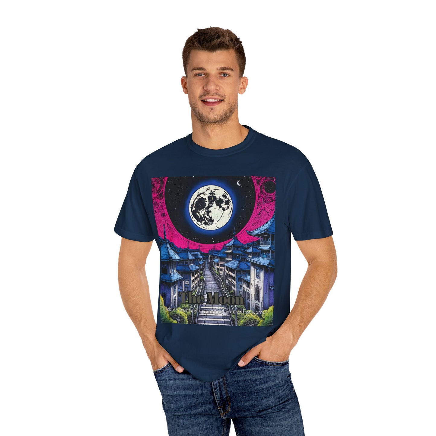 The Moon Major Arcana - Poster - Unisex T-shirt
