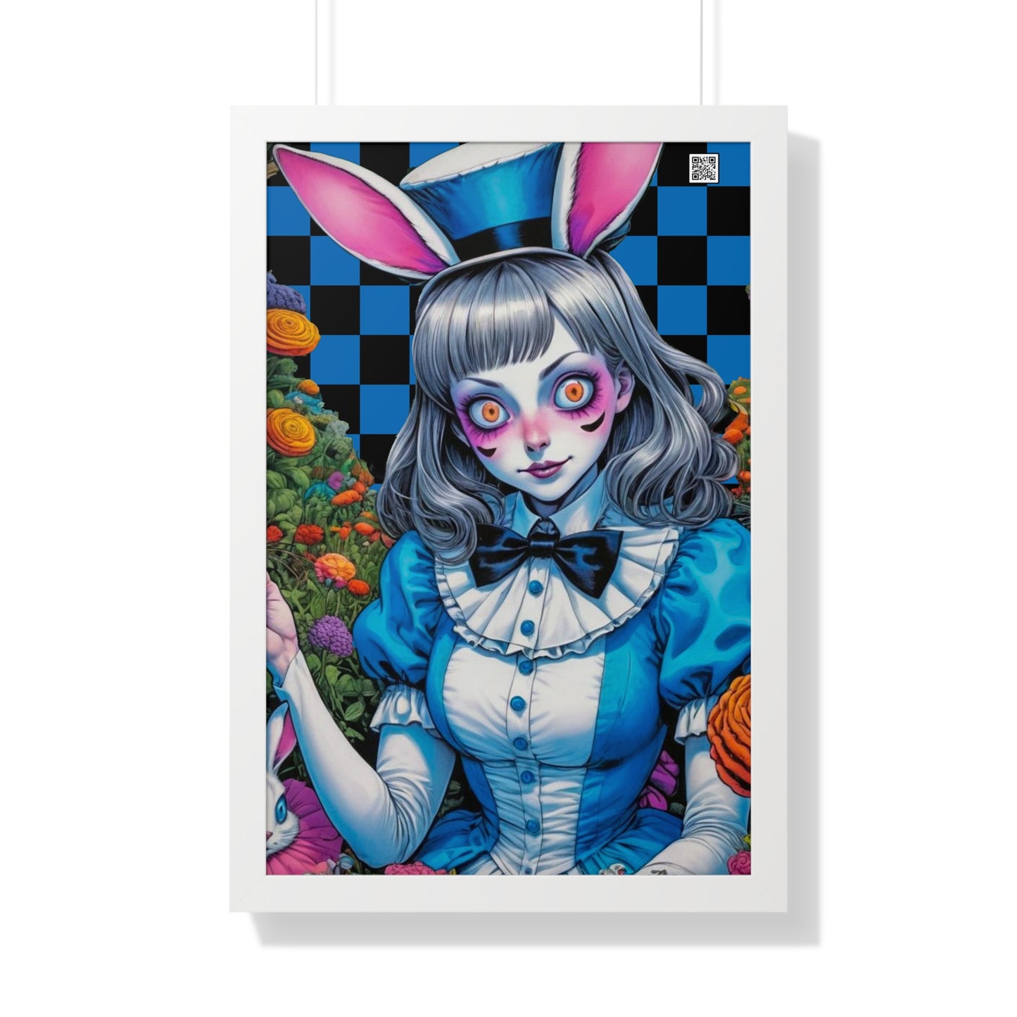 Alice Daydream V2 - Framed Vertical Poster