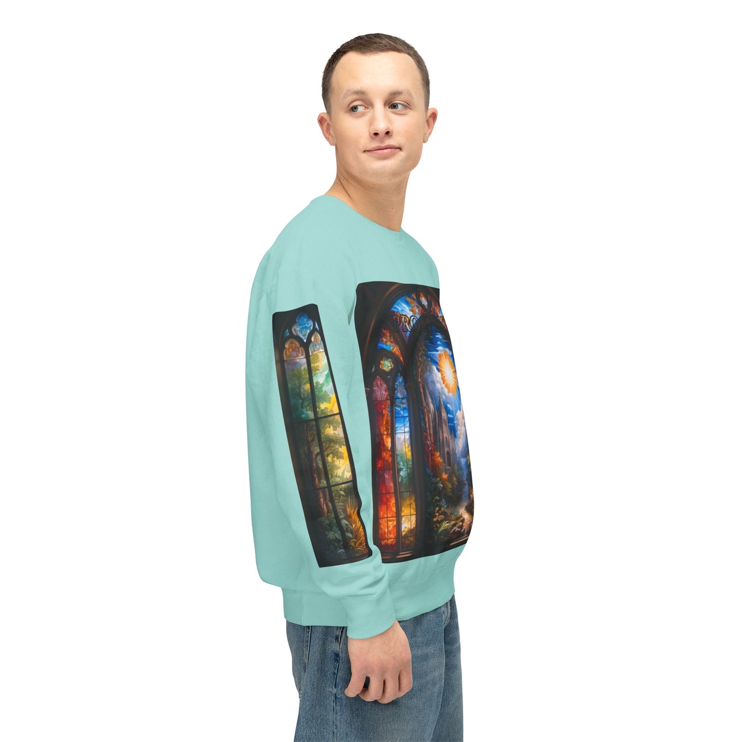 Prosperity - Divine Tragedy - Unisex Lightweight Crewneck Sweatshirt