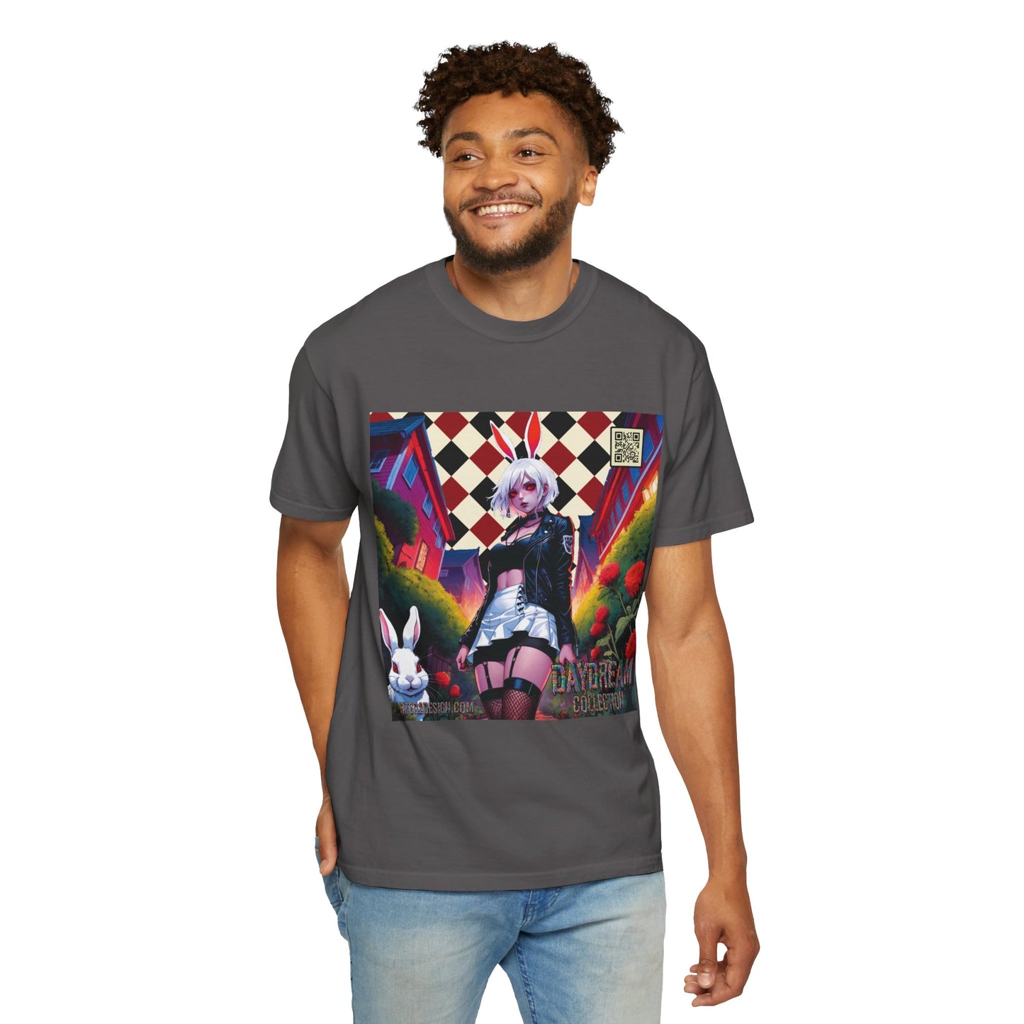 Black and Red V2 Checkered The Daydream Collection - Unisex T-shirt