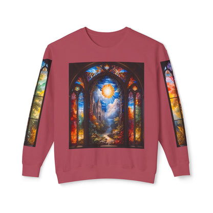 Prosperity - Divine Tragedy - Unisex Lightweight Crewneck Sweatshirt