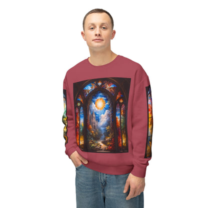 Prosperity - Divine Tragedy - Unisex Lightweight Crewneck Sweatshirt