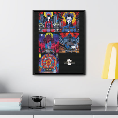 Major Arcana 2 of 4 - Framed Wall Art