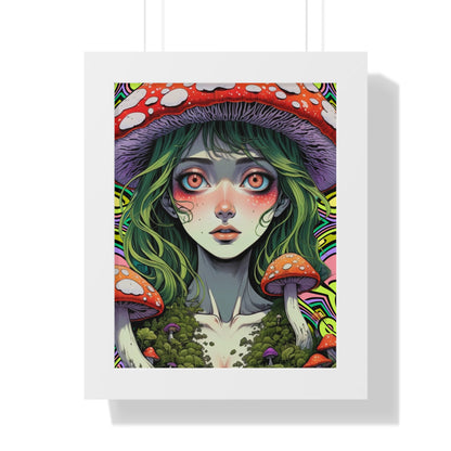 One With Nature - Framed Vertical Poster
