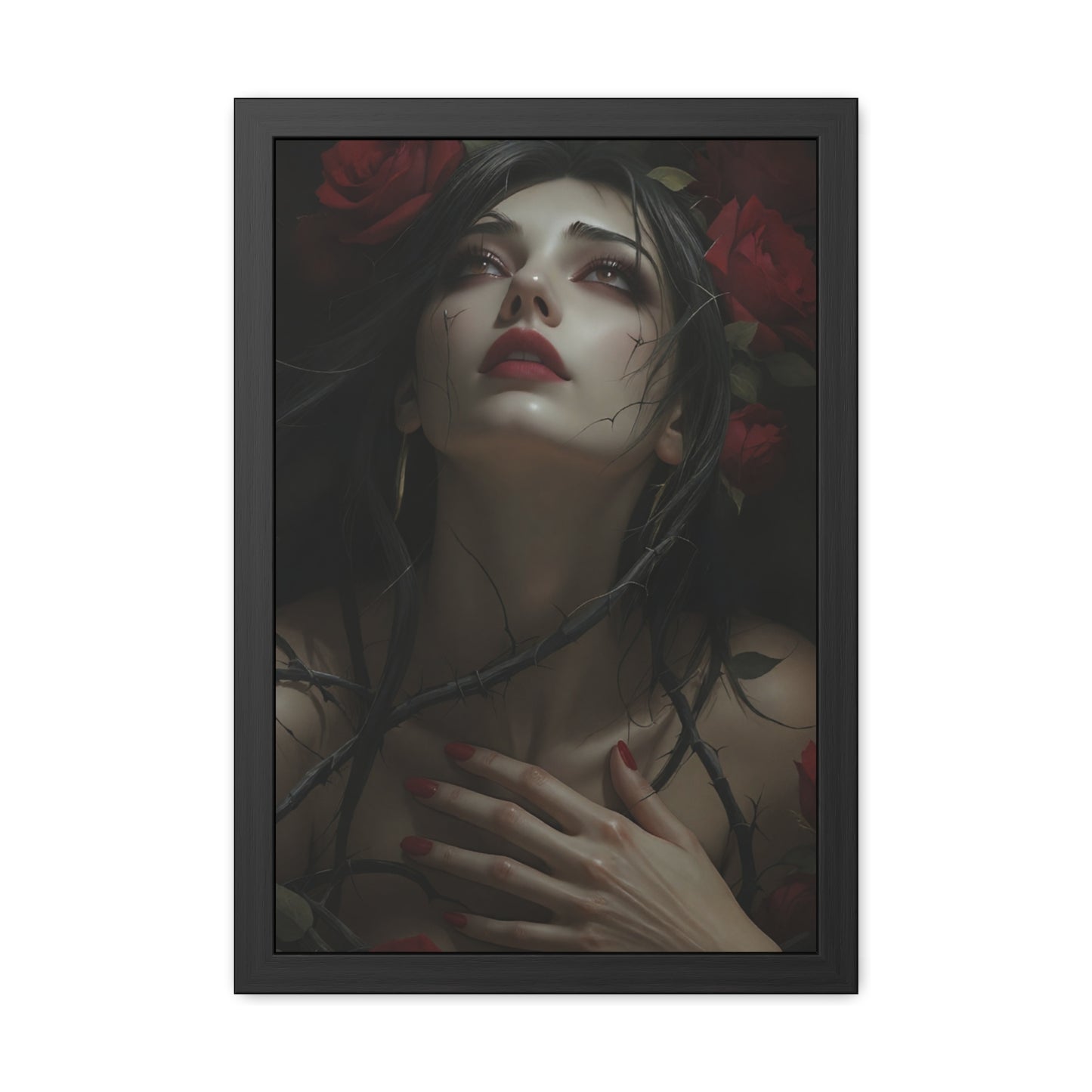 Contrast - Ephemeral Love Framed Poster - Fated Art Print