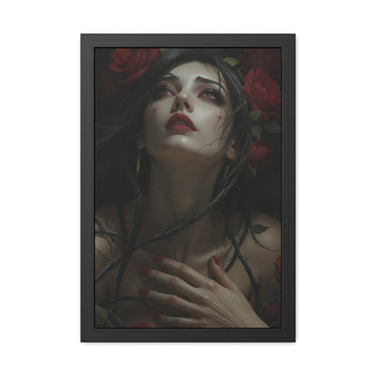 Contrast - Ephemeral Love Framed Poster - Fated Art Print