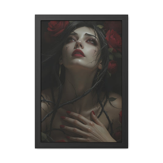 Contrast - Ephemeral Love Framed Poster - Fated Art Print