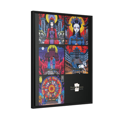 Major Arcana 2 of 4 - Framed Wall Art
