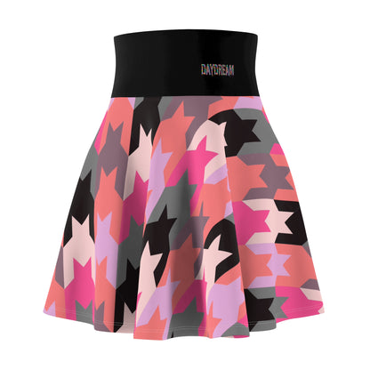 Pink Bomber Daydream Alice Women's Skater Skirt