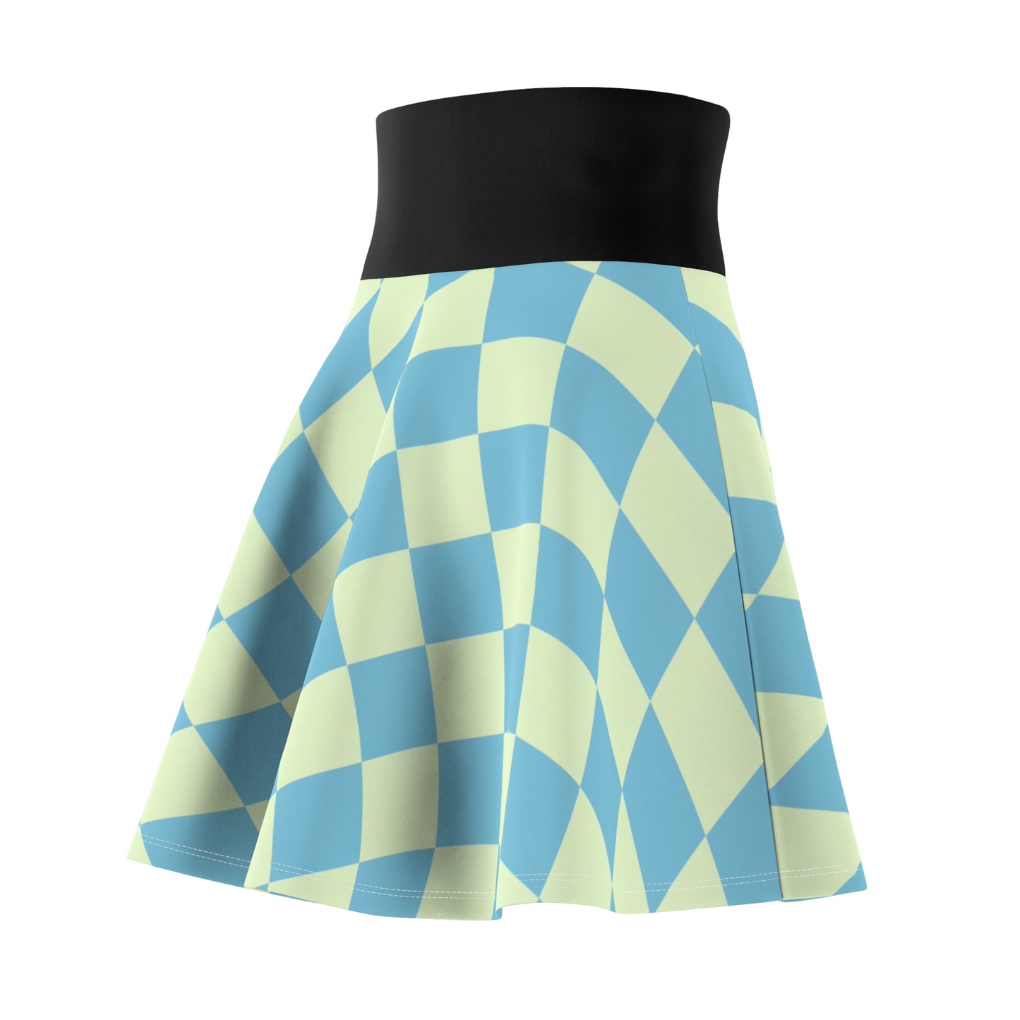 Light Blue Daydream Alice Women's Skater Skirt