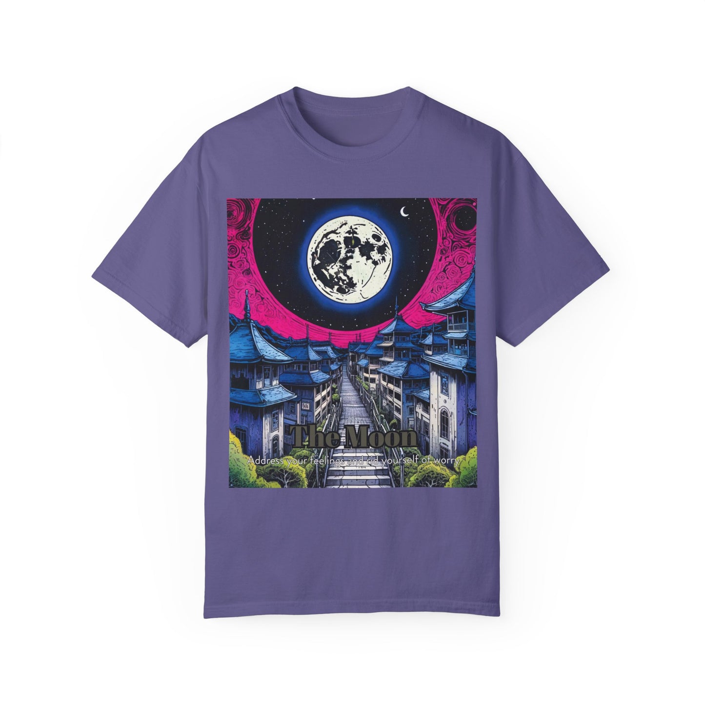 The Moon Major Arcana - Poster - Unisex T-shirt