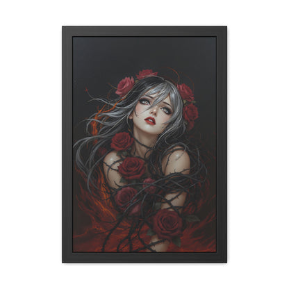 Roses - Ephemeral Love Framed Poster - Fated Art Print