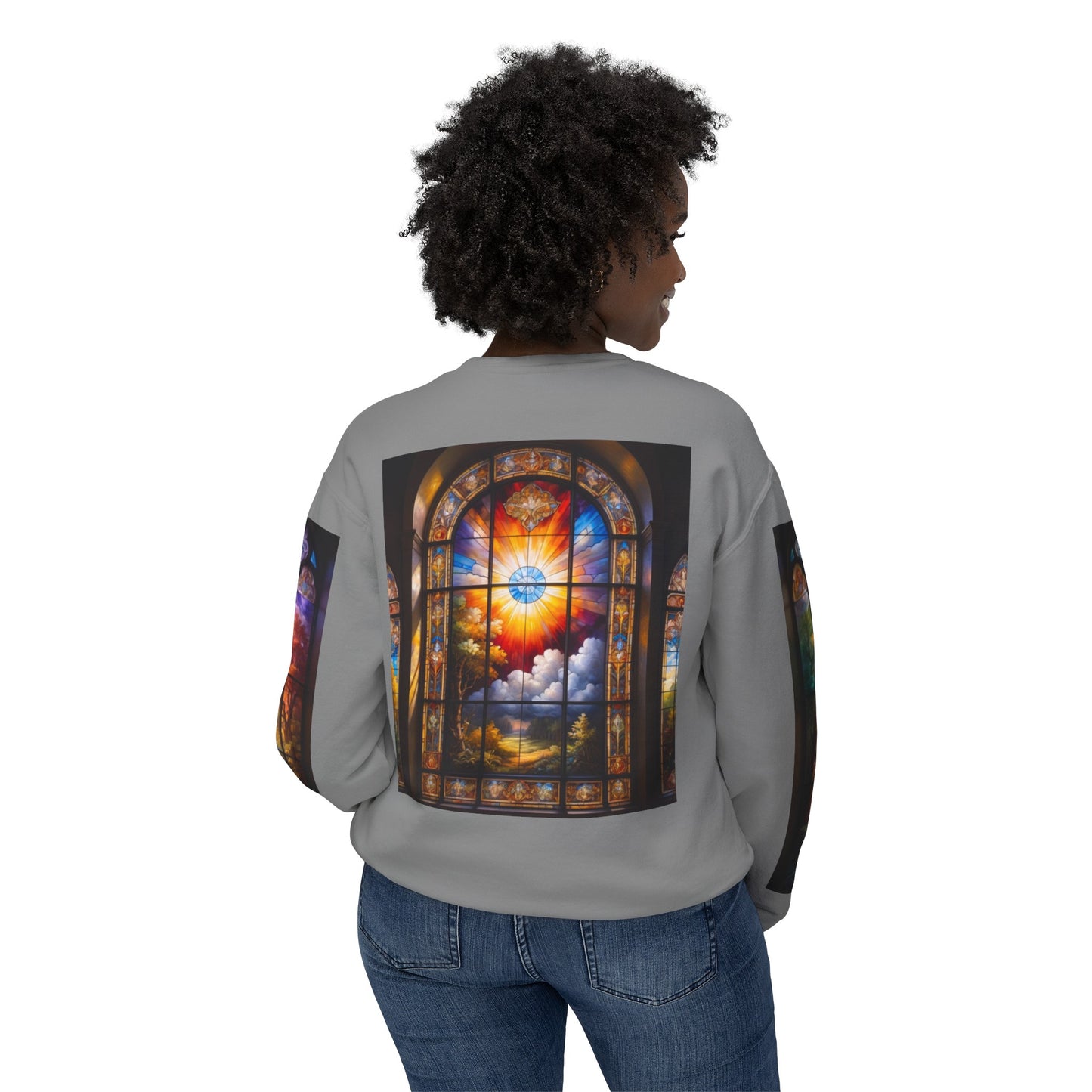 Prosperity - Divine Tragedy - Unisex Lightweight Crewneck Sweatshirt