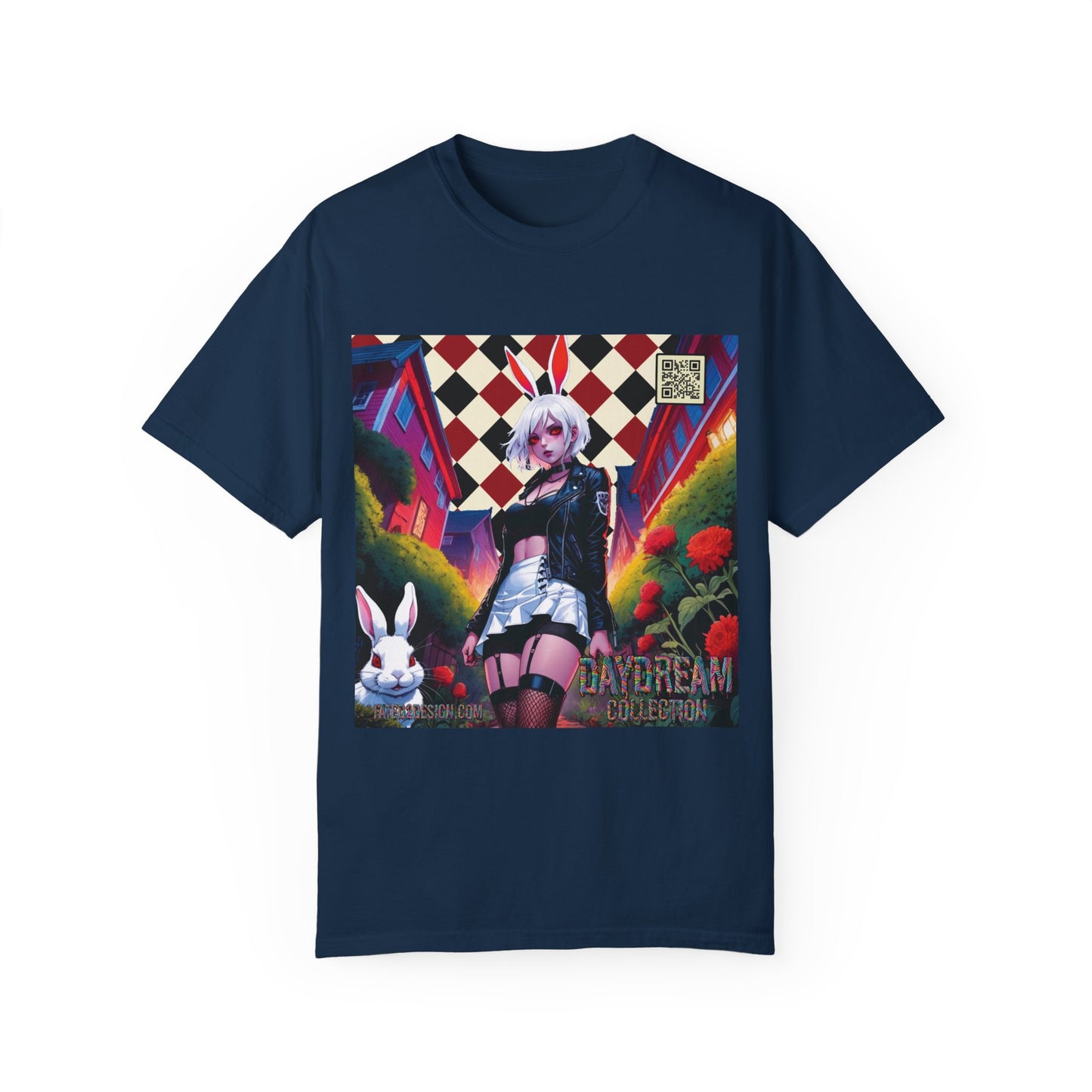 Black and Red V2 Checkered The Daydream Collection - Unisex T-shirt