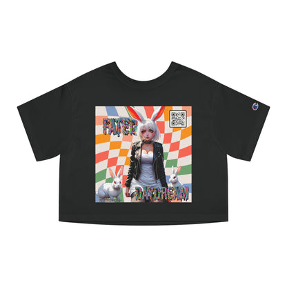 Checkered Daydream Champion Cropped T-Shirt